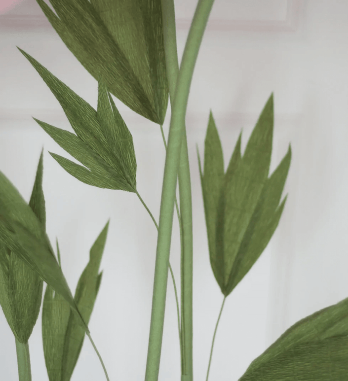 Paper Peonies (including Metal stand)