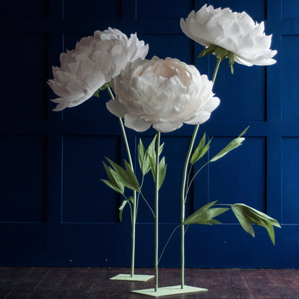 Standing on their own Paper Peonies – Giant Paper Flowers