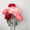 Standing Paper Roses and Peonies