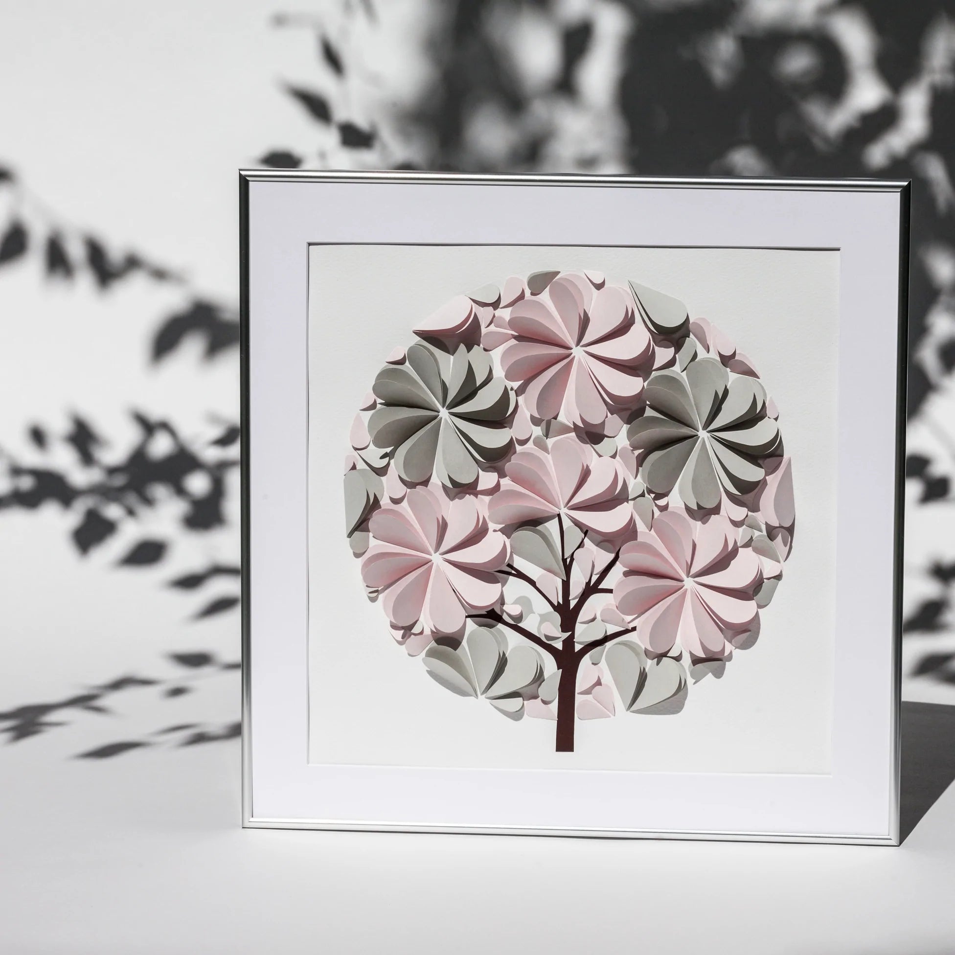 Wedding Guest Book (Blush and Light Grey)