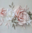 Paper Flower Wall Arrangement