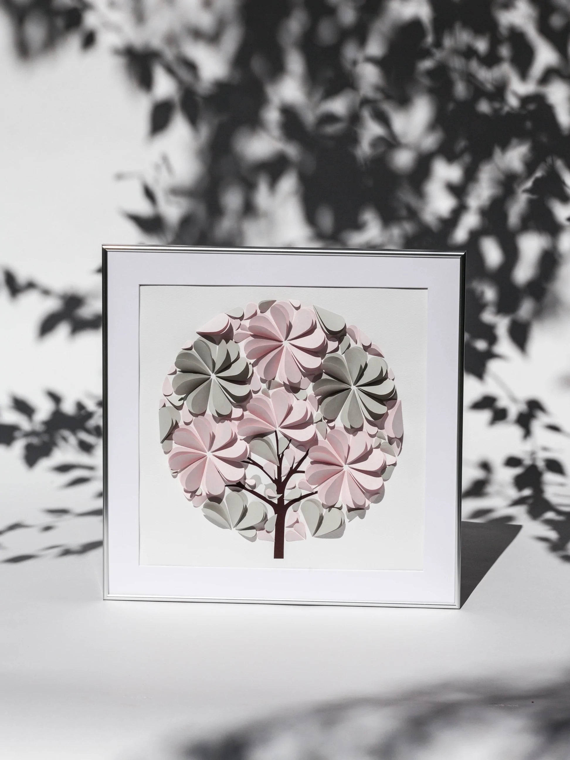 Wedding Guest Book (Blush and Light Grey)