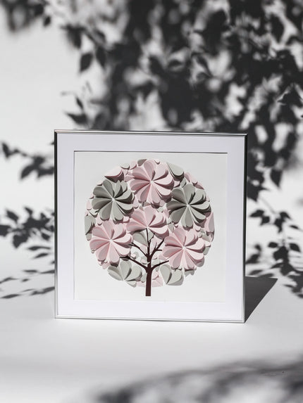 Wedding Guest Book (Blush and Light Grey)