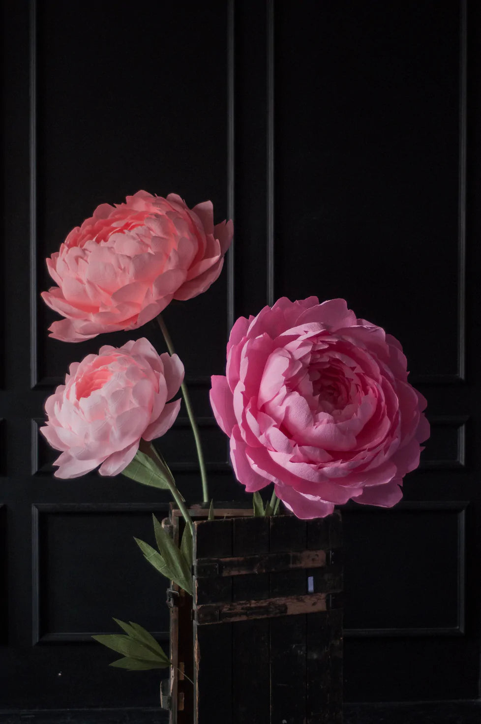 Set of 3 Oversized Paper Peonies