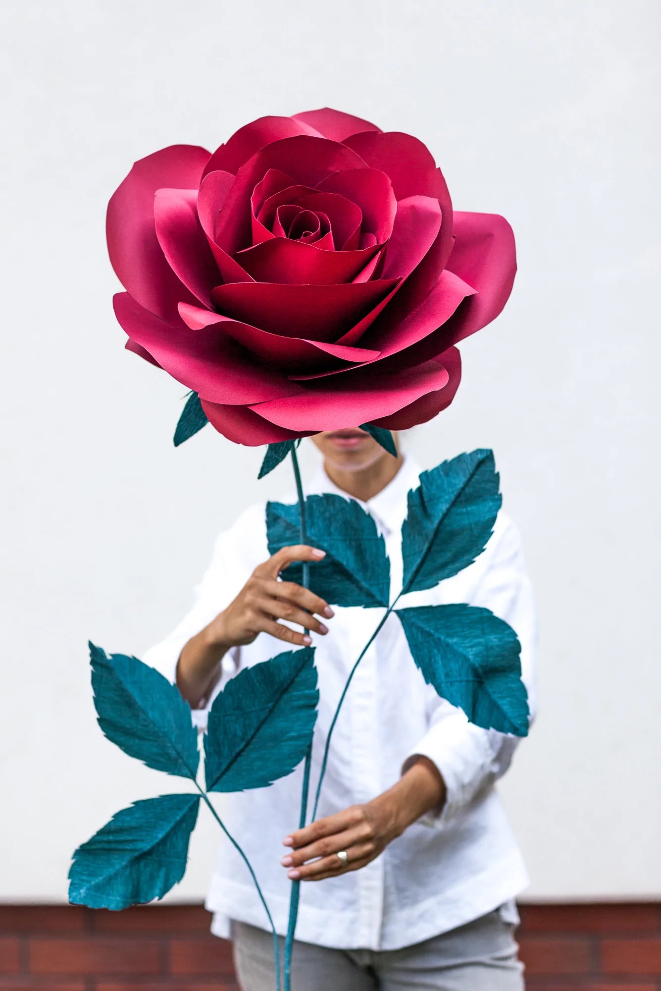 Oversized Paper Flower Gift