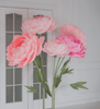Paper Peonies (including Metal stand)