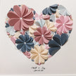 Slate Blue and Dusty Rose Guest Book