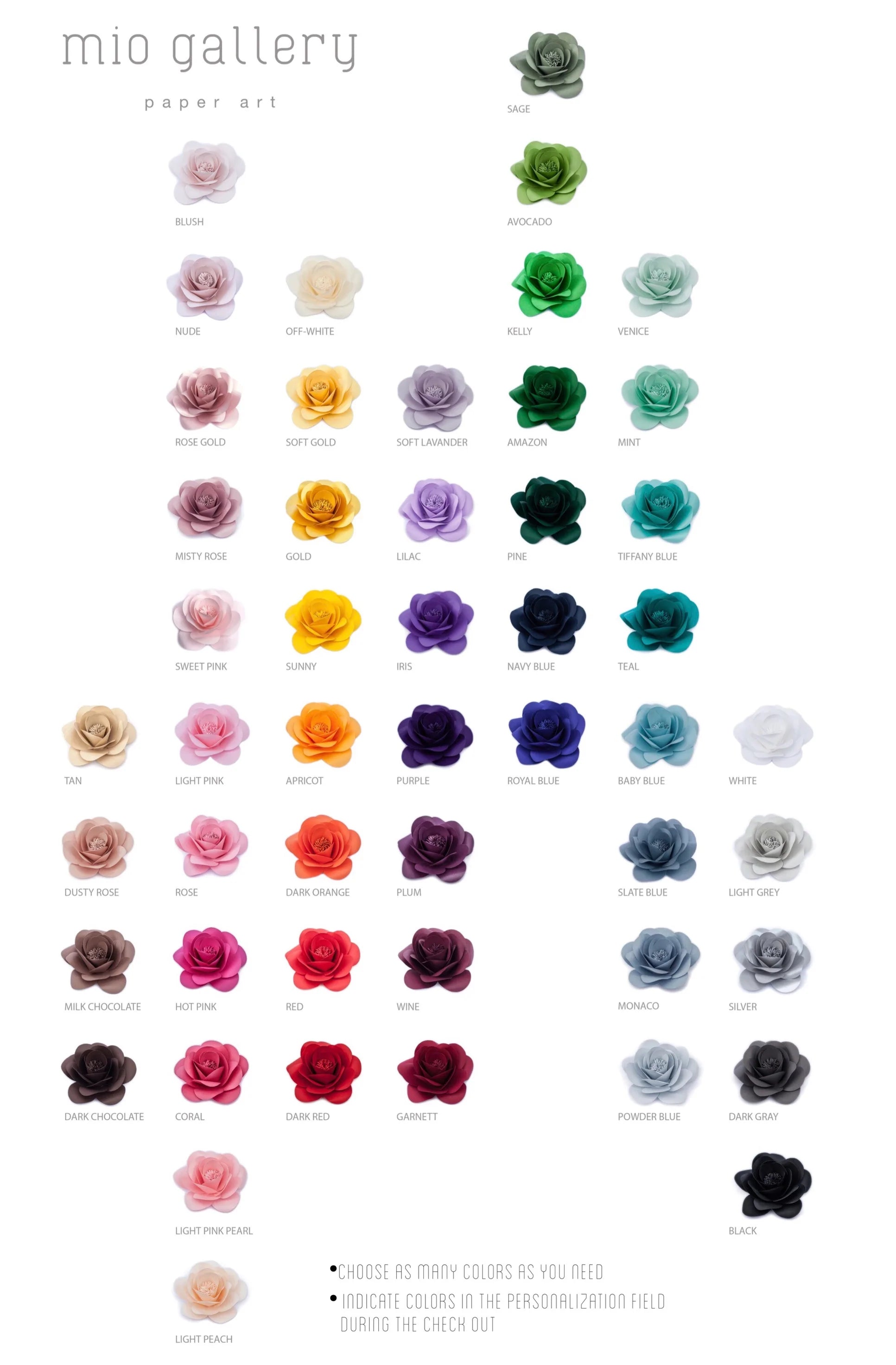 Paper Flowers Nursery
