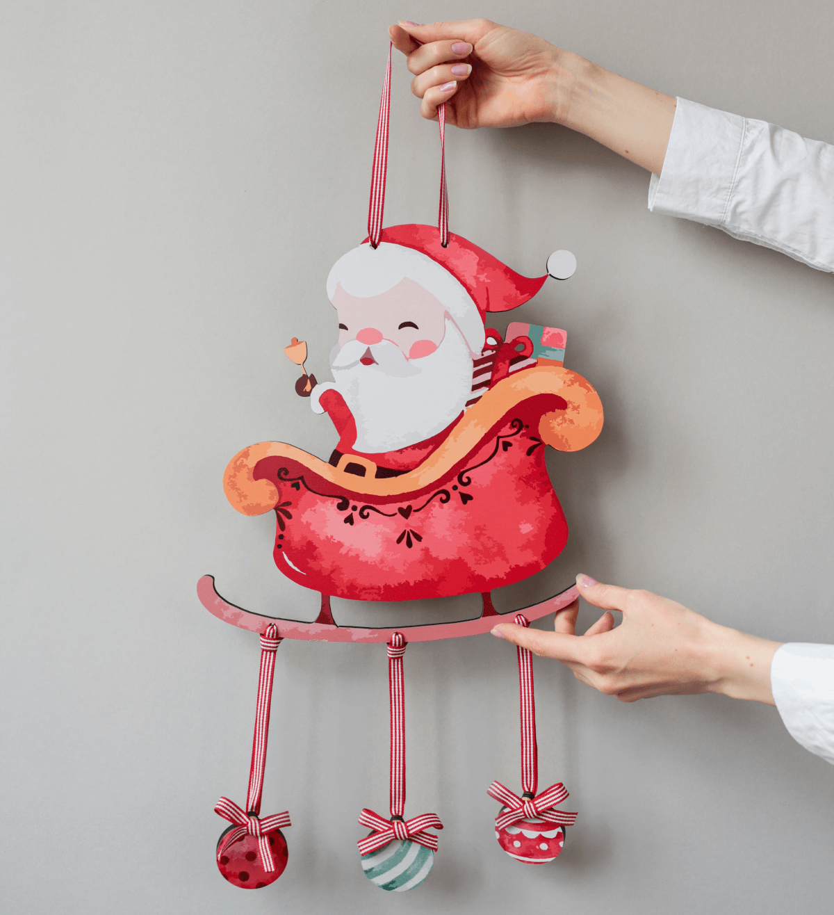 Santa on Sledge