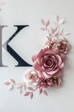 Nursery Paper Flowers - Paper Flowers Wall Decor for Nursery