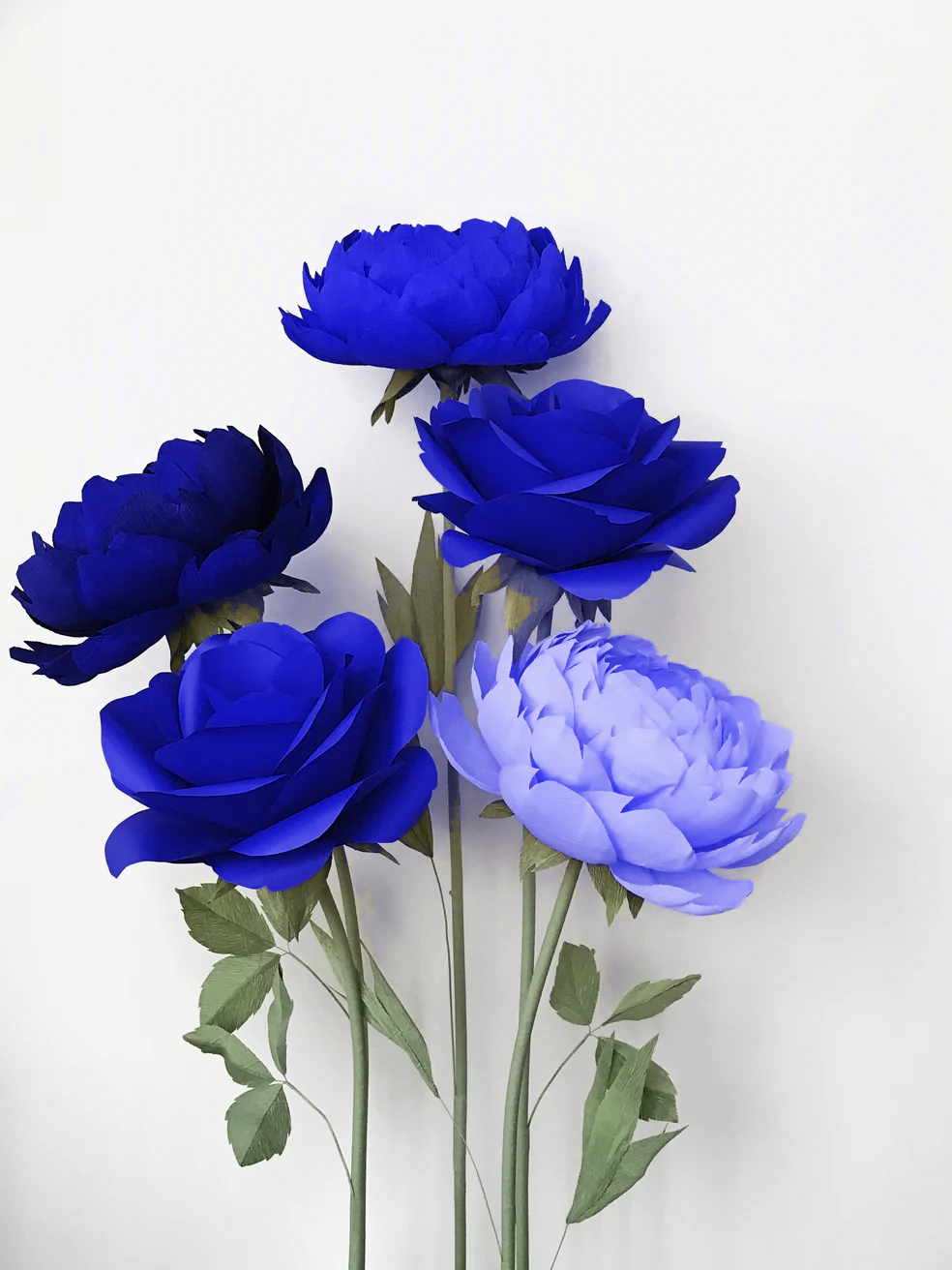 Paper Roses and Peonies
