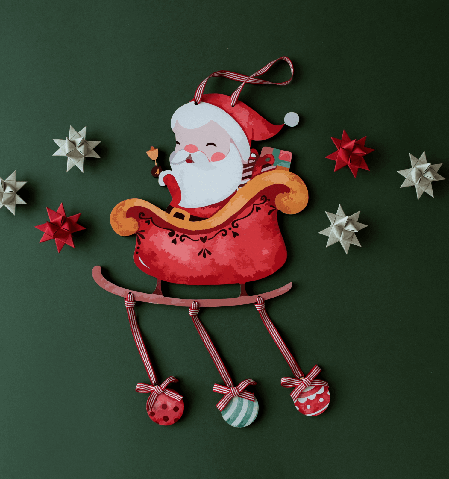 Santa on Sledge